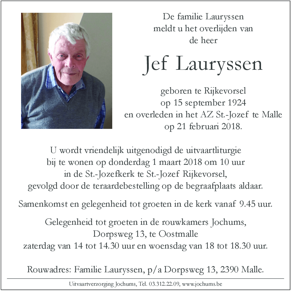 Jef Lauryssen