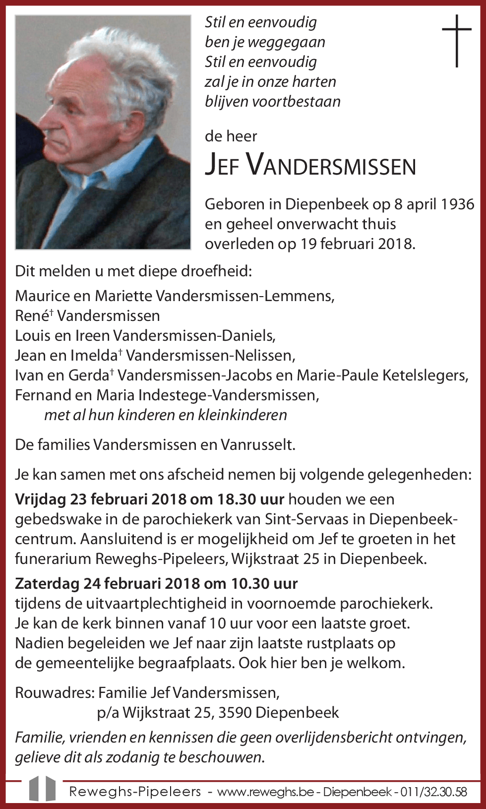 Jef Vandersmissen