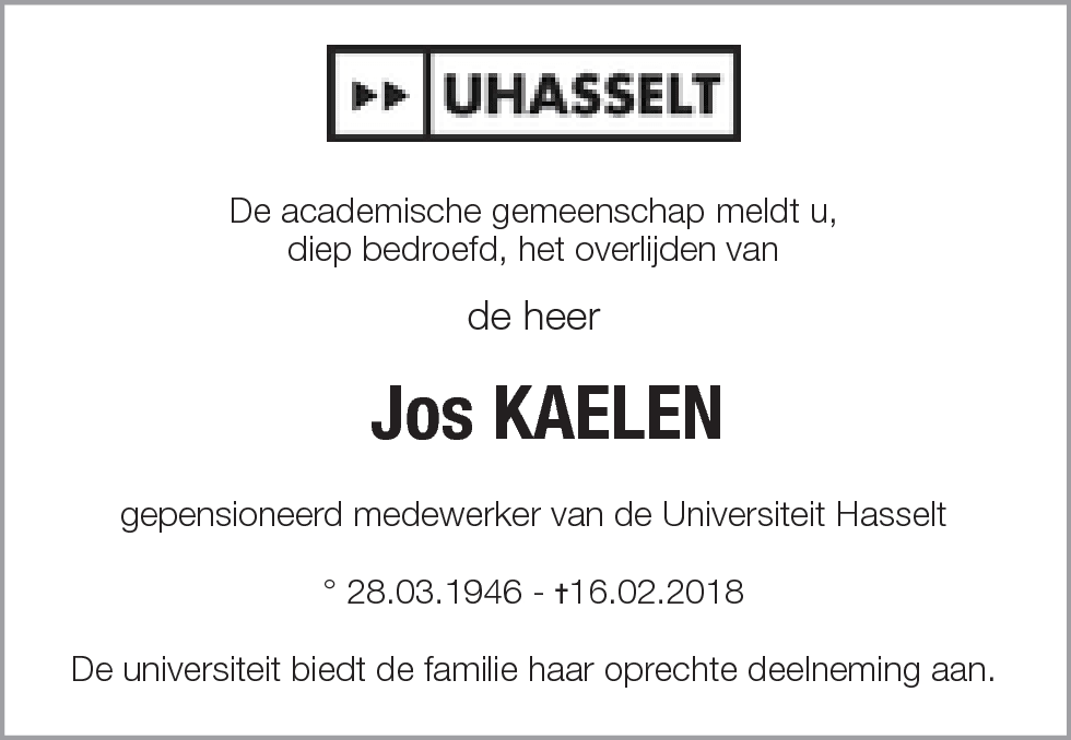 Jos Kaelen