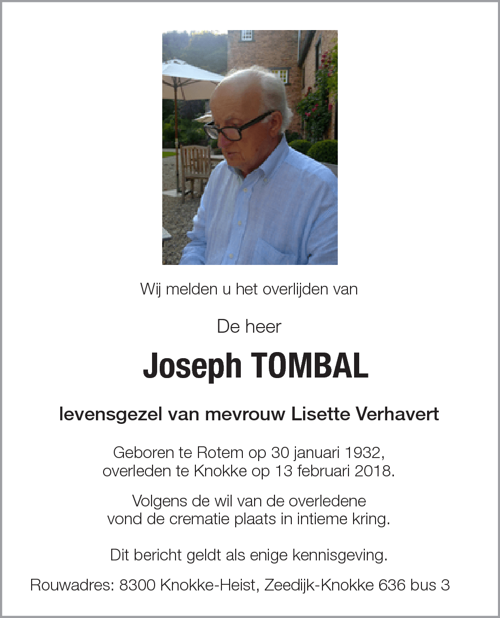 Joseph Tombal