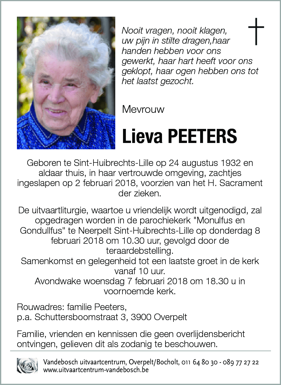 Lieva PEETERS