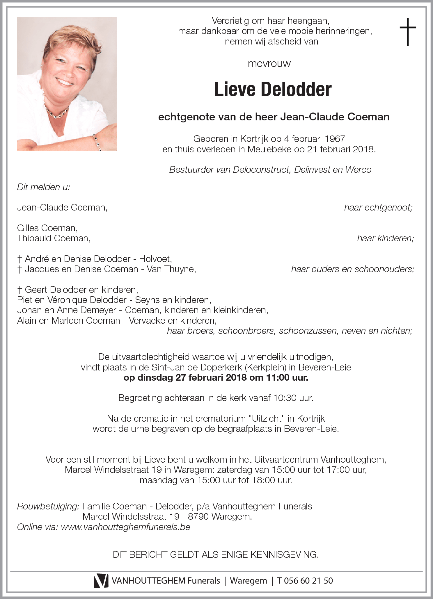 Lieve DELODDER