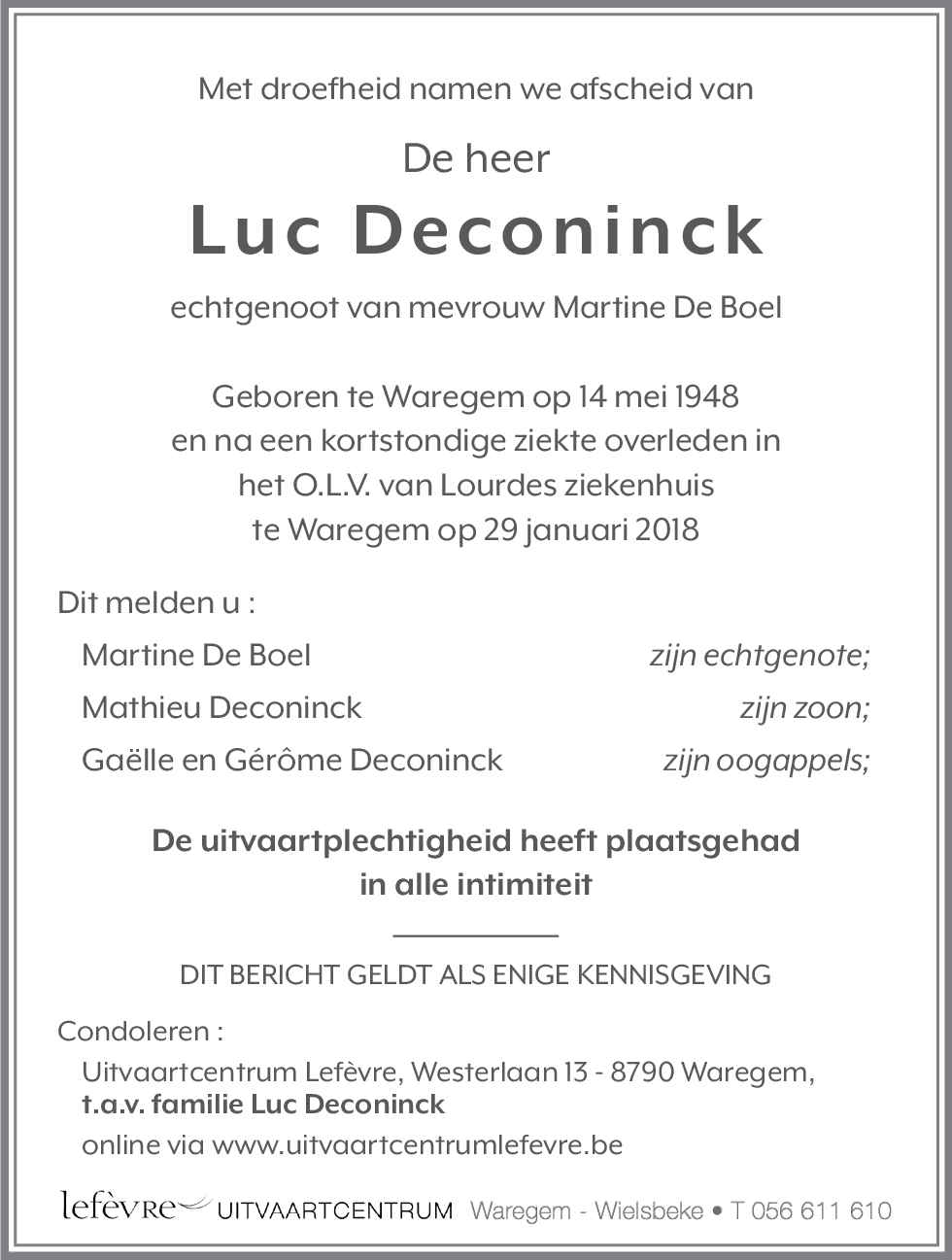 Luc Deconinck