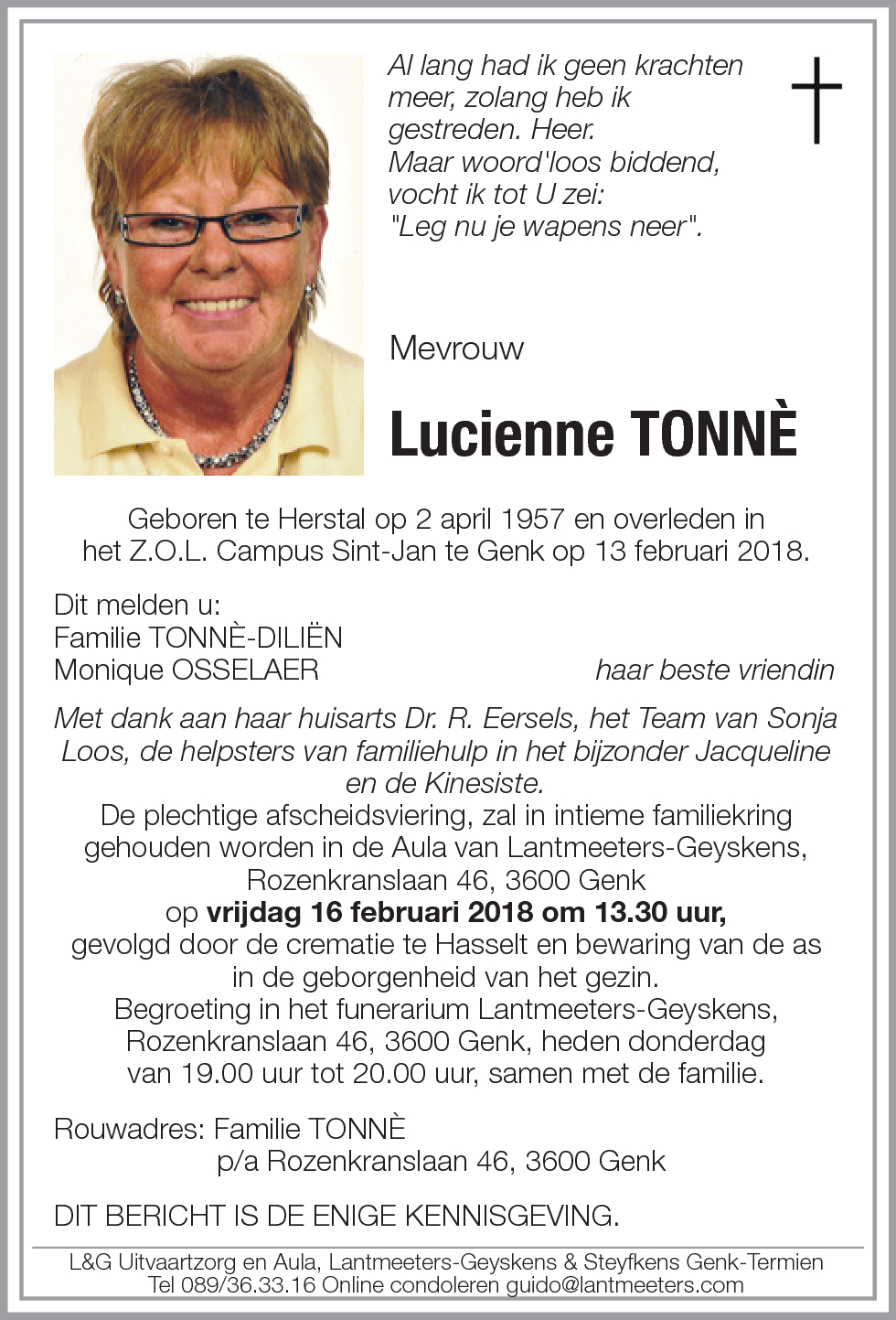 Lucienne TONNÈ
