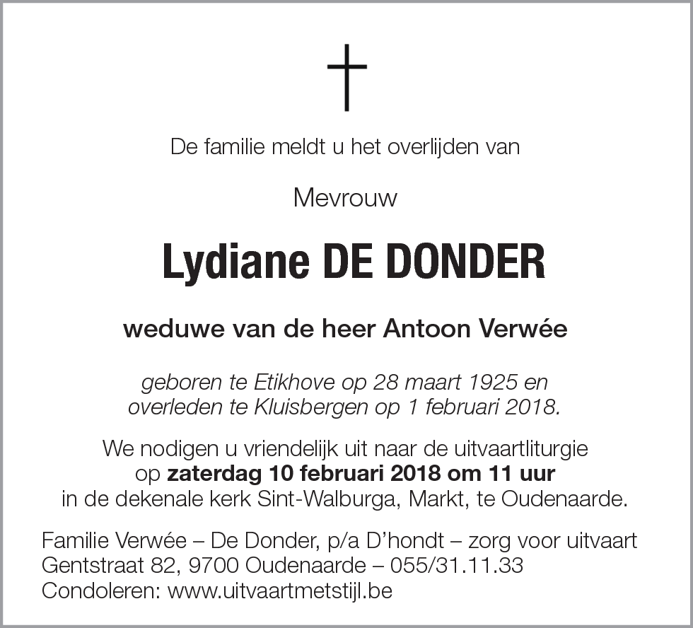 Lydiane De Donder