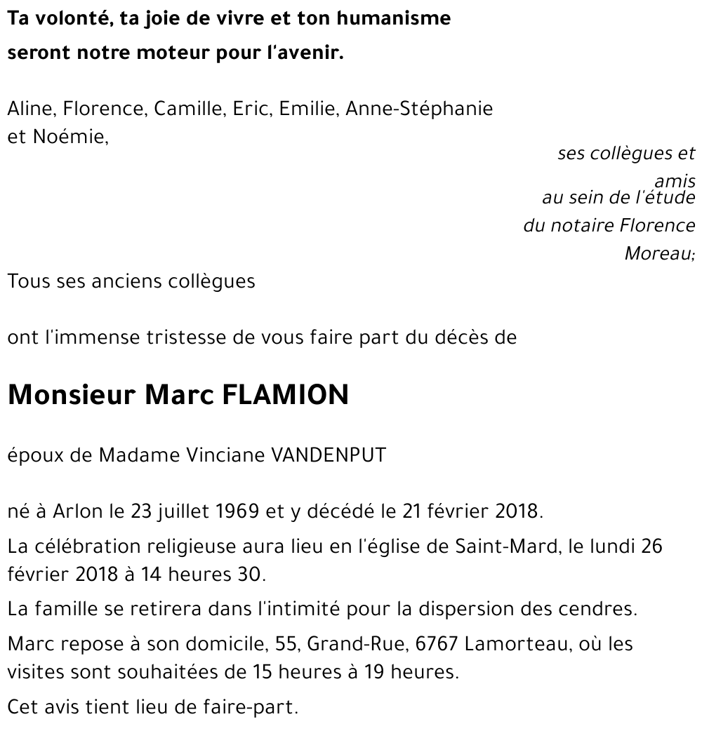 Marc FLAMION 