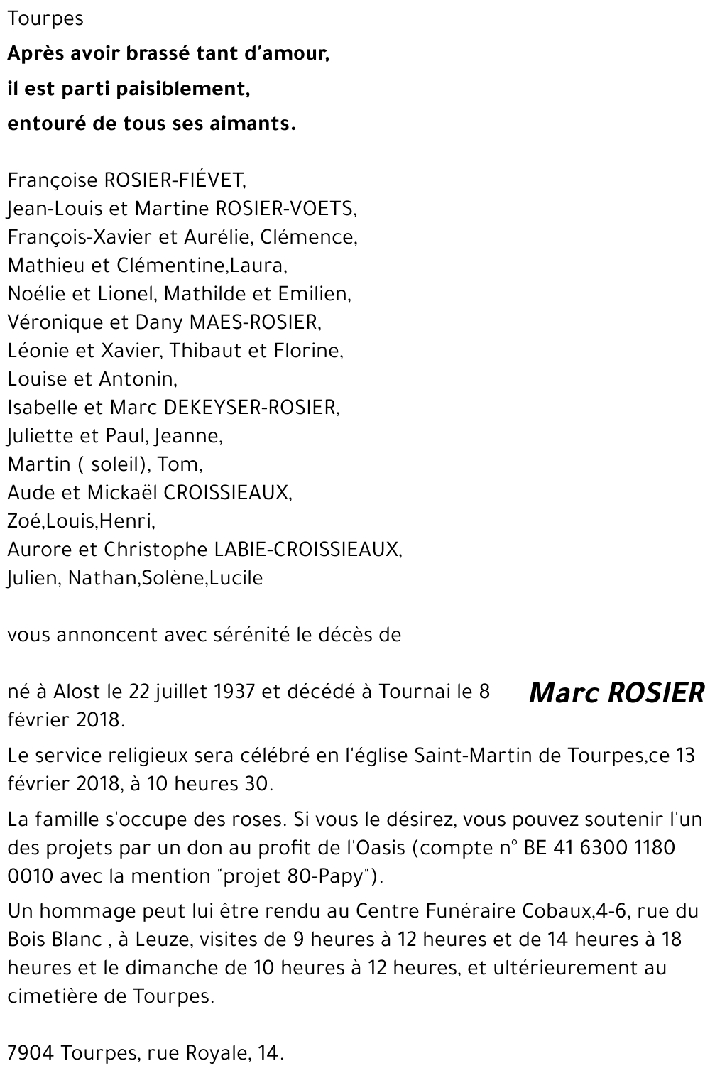 Marc Rosier