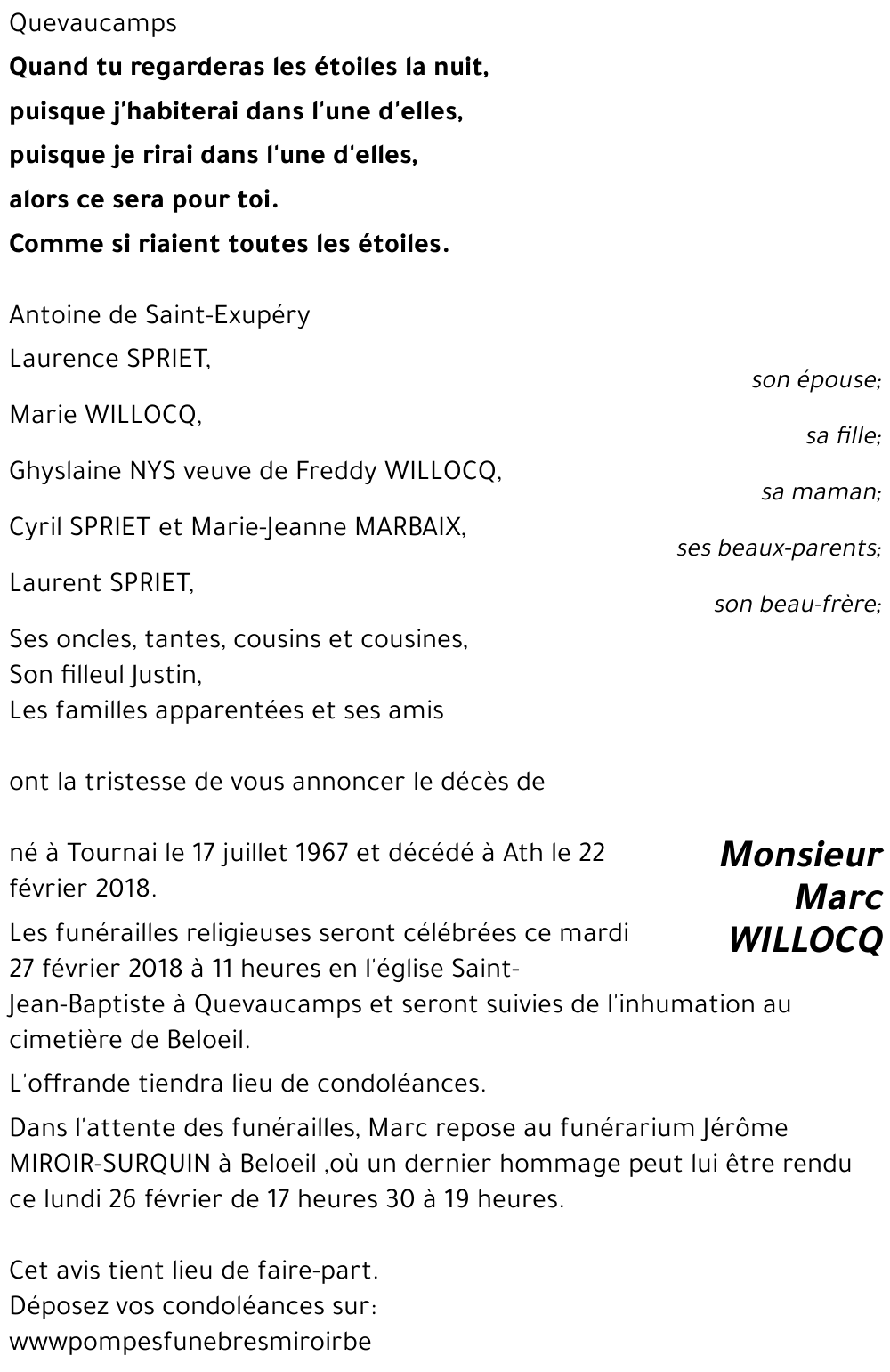 Marc WILLOCQ