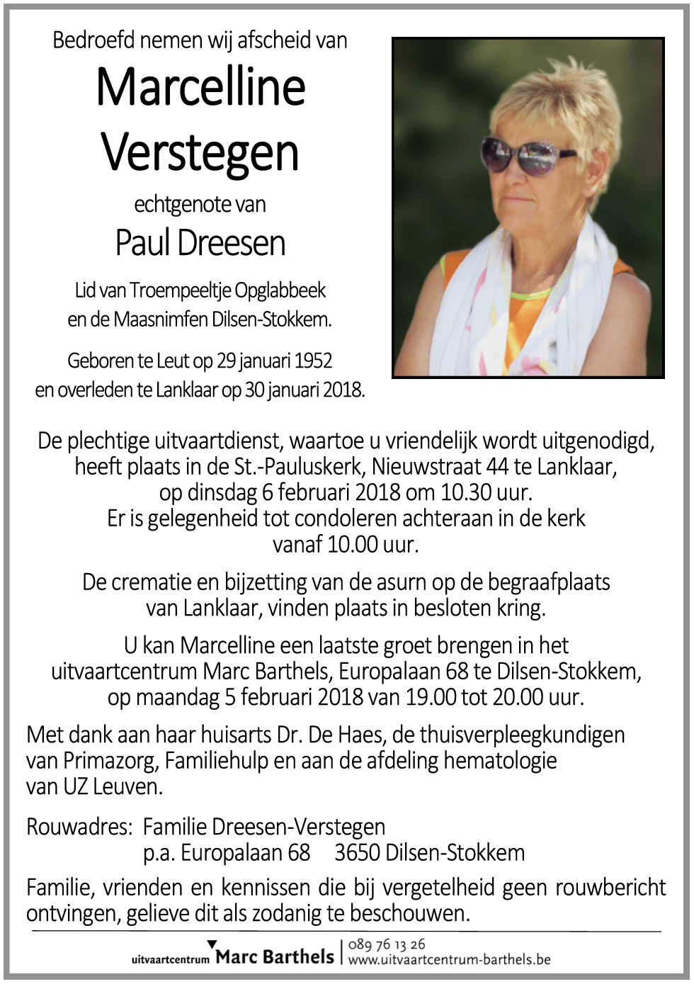 Marcelline Verstegen