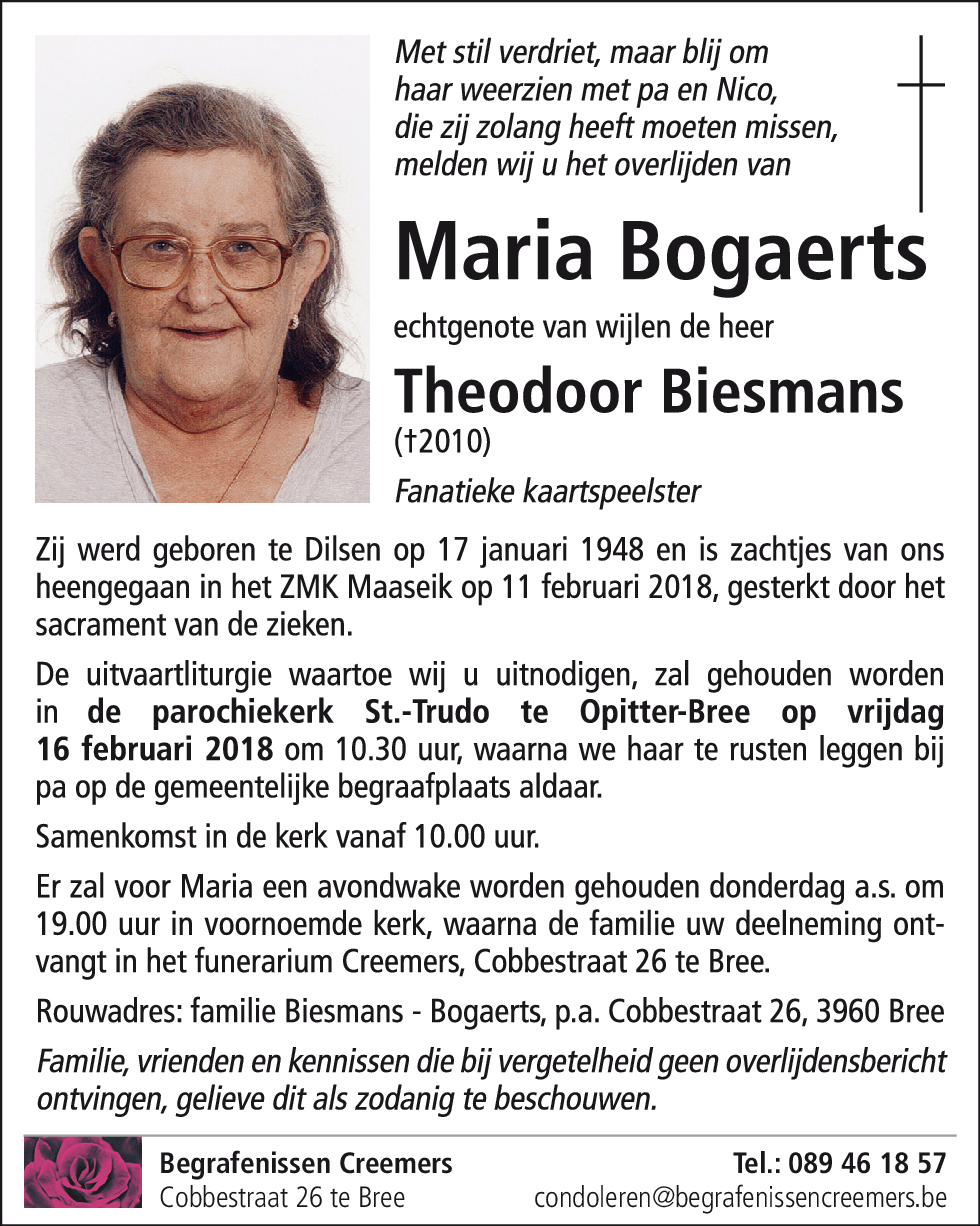 Maria Bogaerts