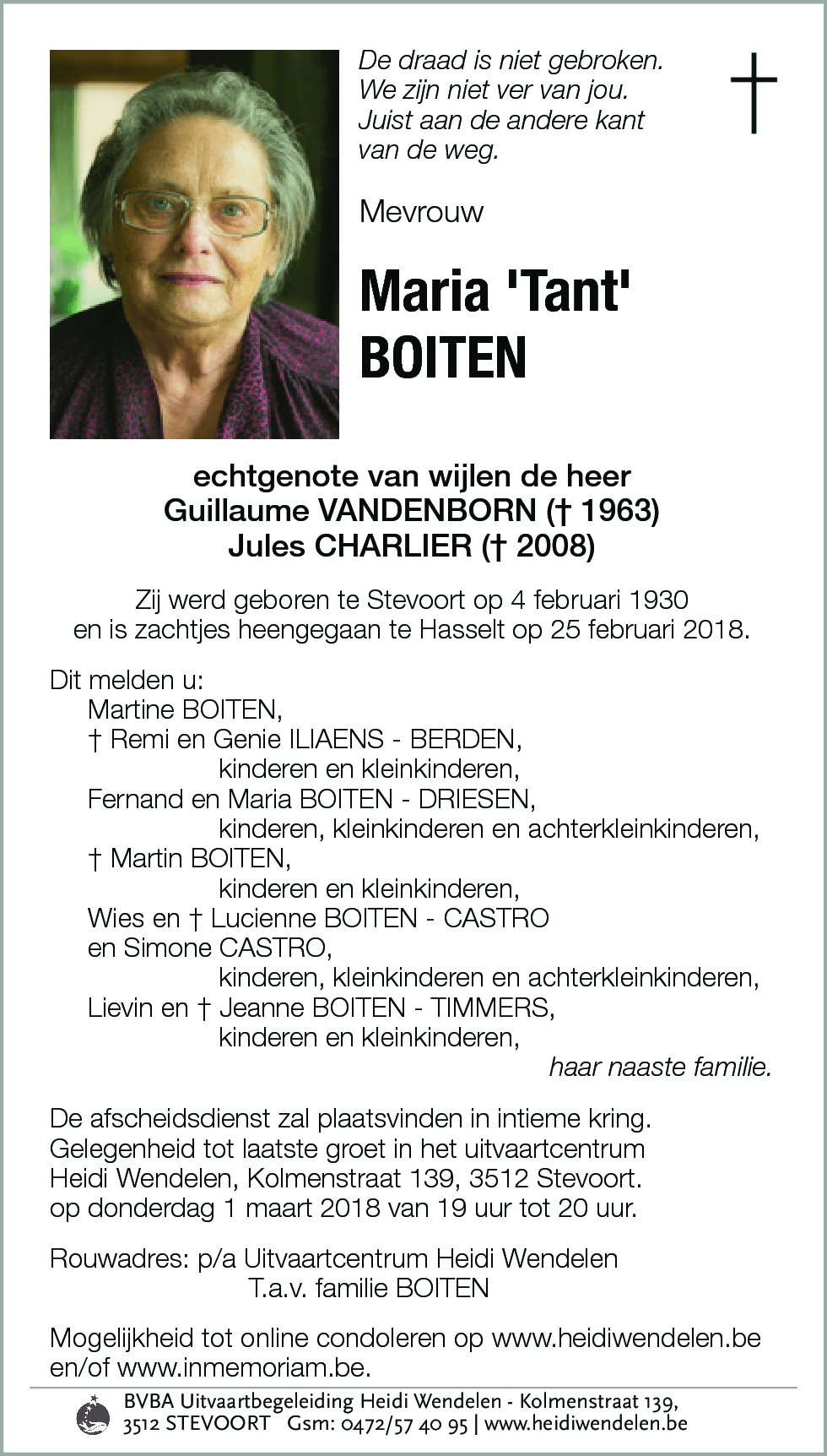 Maria BOITEN