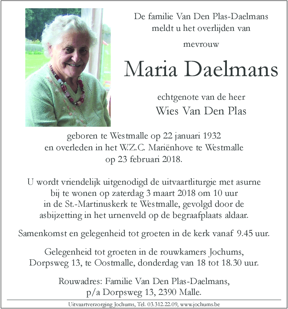 Maria Daelmans