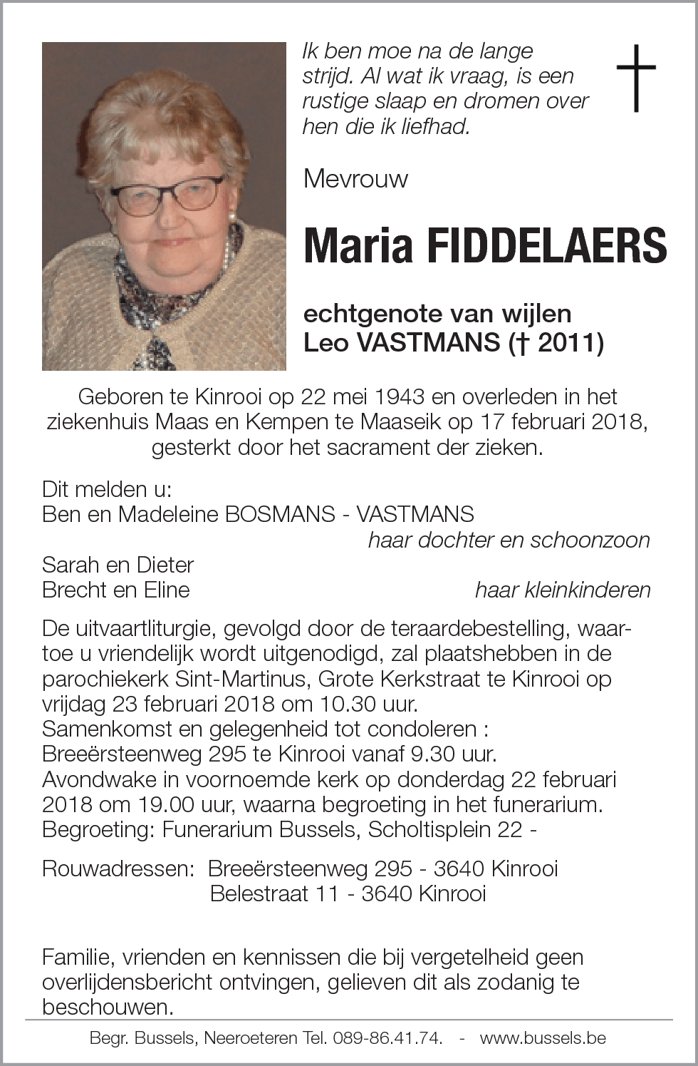 Maria FIDDELAERS
