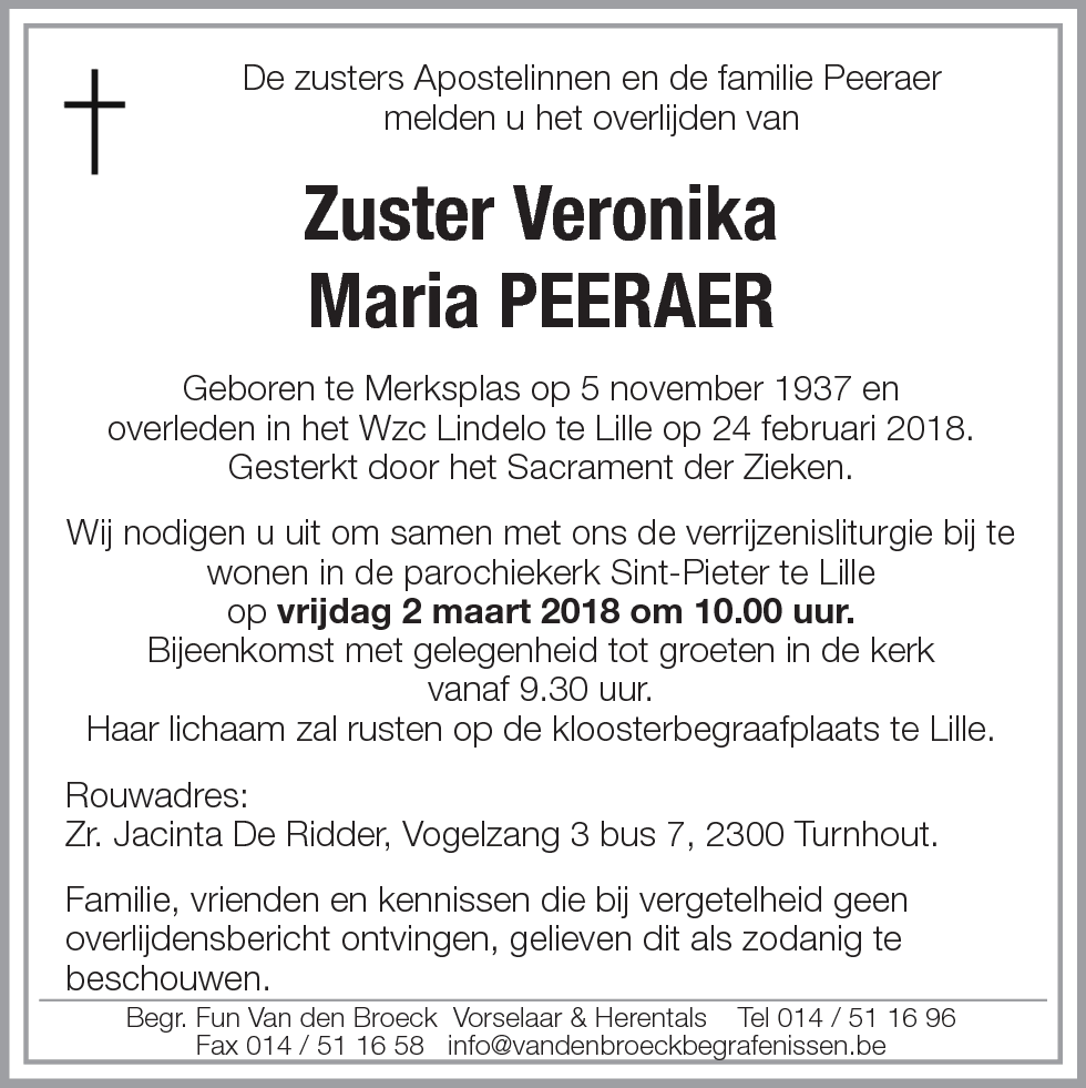 Maria Peeraer
