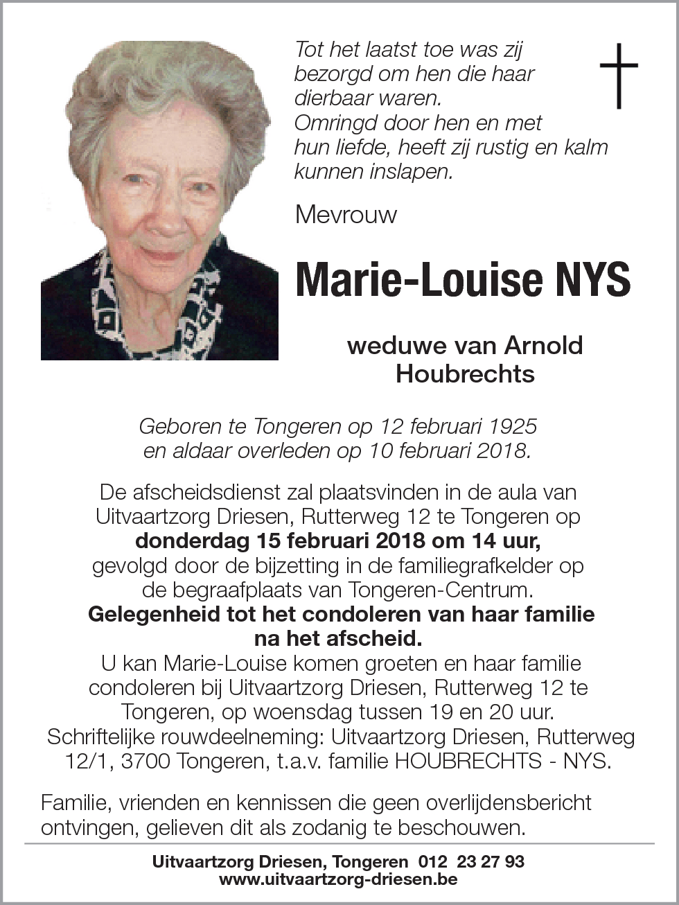 Marie-Louise Nys