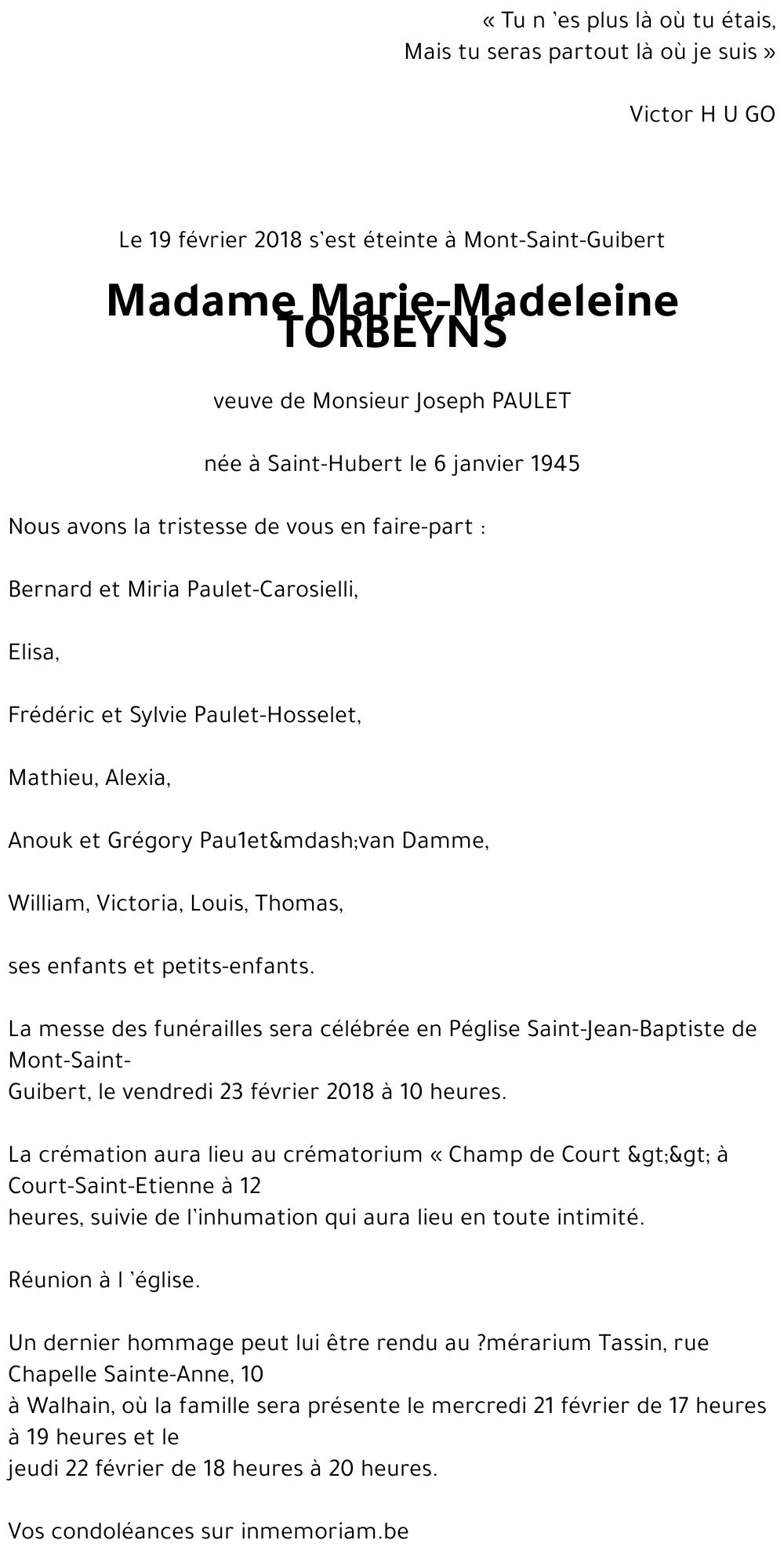 Marie-Madeleine Torbeyns