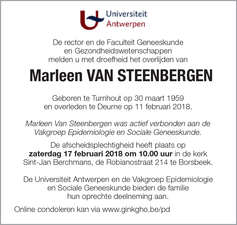 Marleen Van Steenbergen