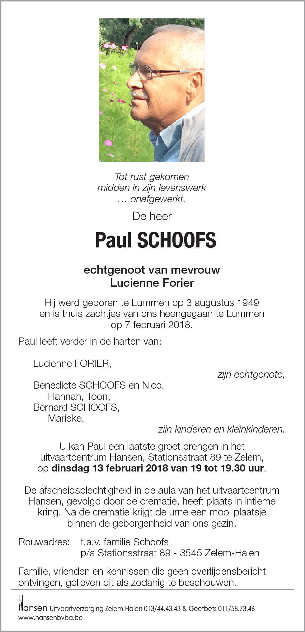 Paul SCHOOFS