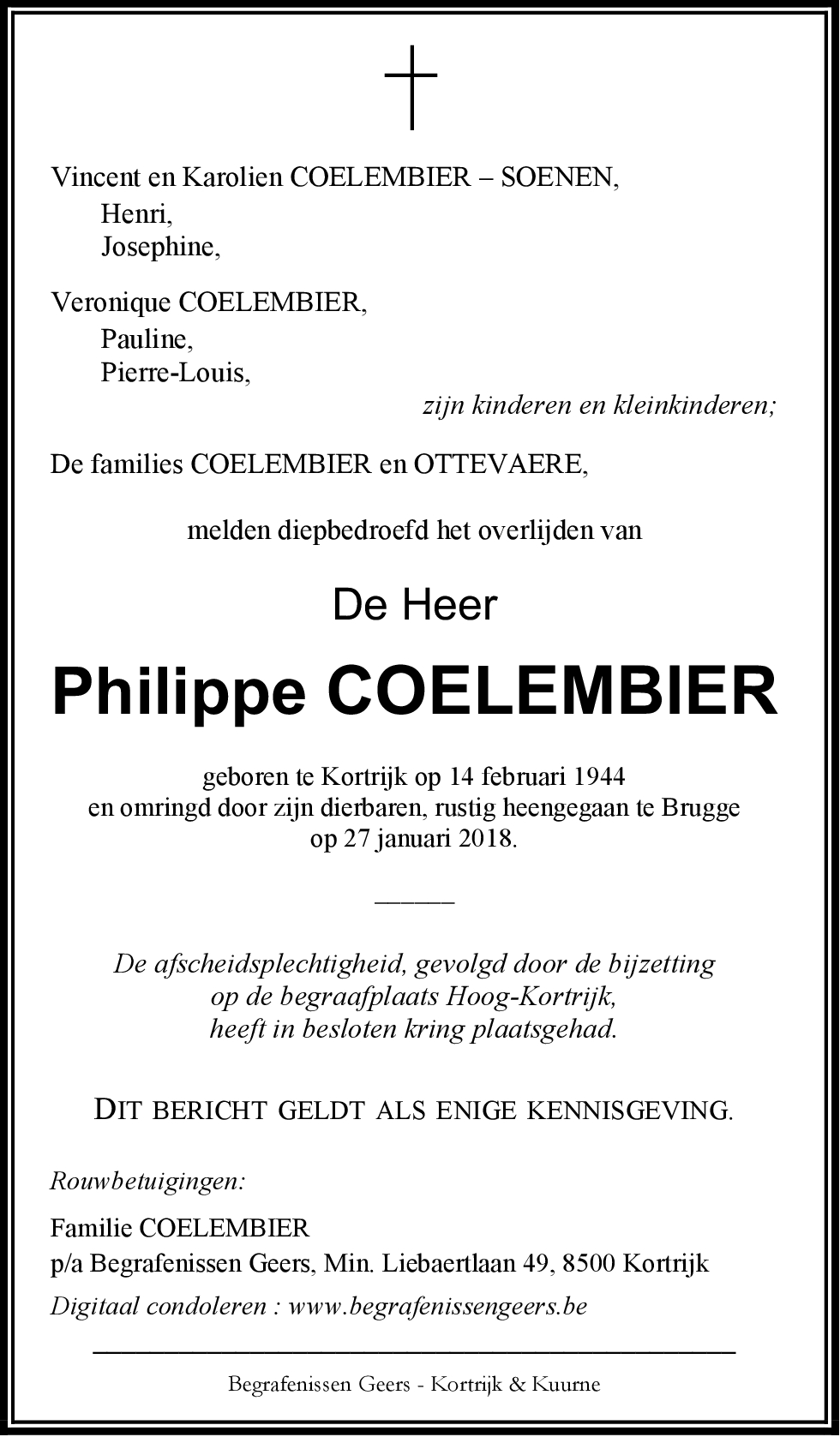 Philippe COELEMBIER