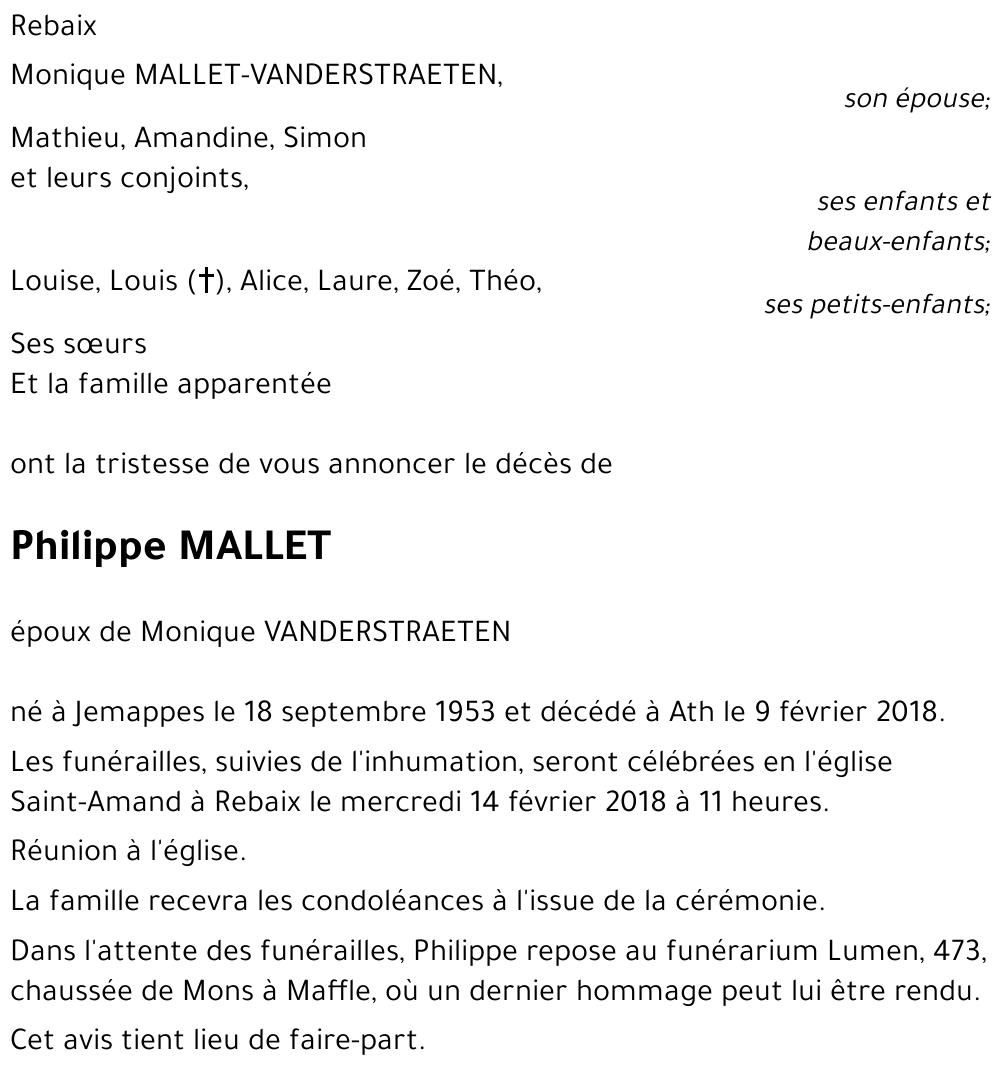 Philippe MALLET