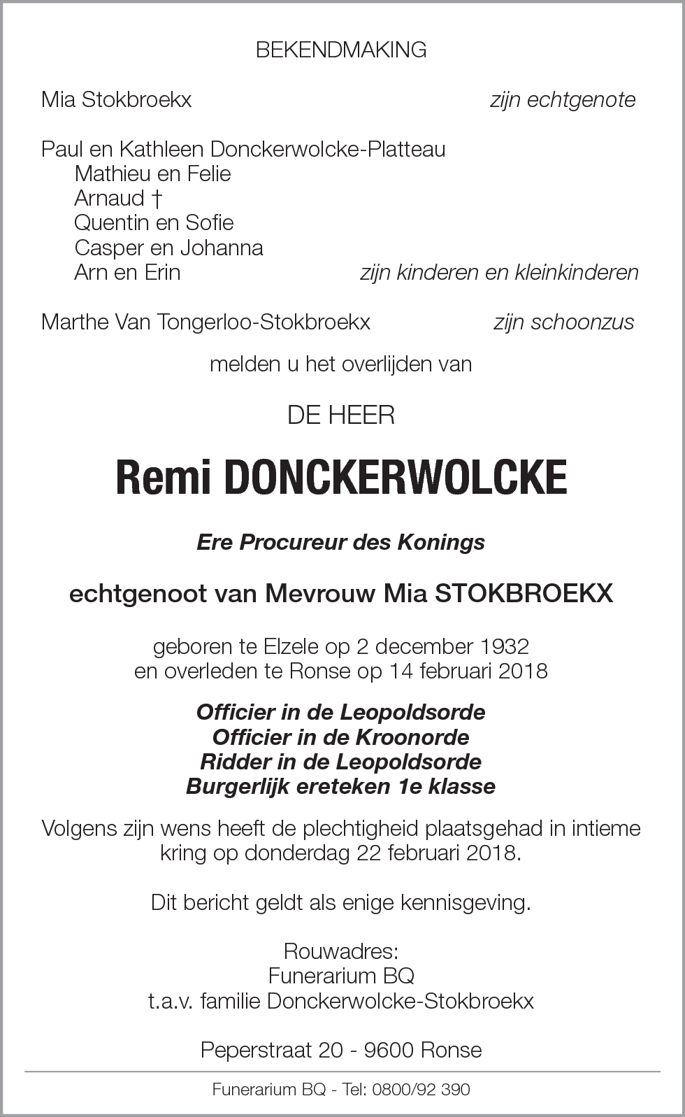 Remi Donckerwolcke