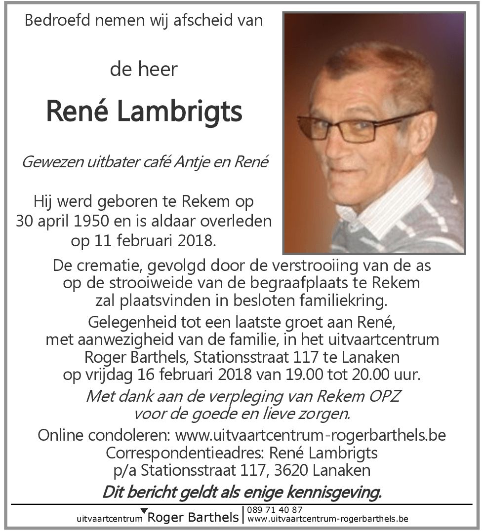 René Lambrigts