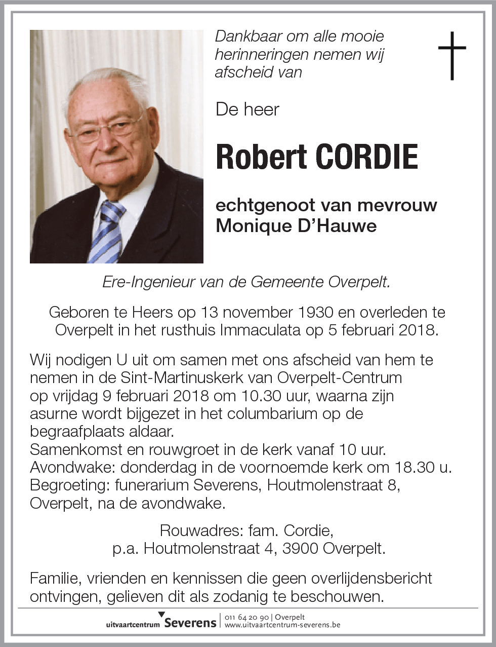 Robert Cordie