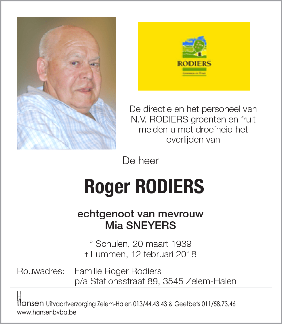 Roger RODIERS