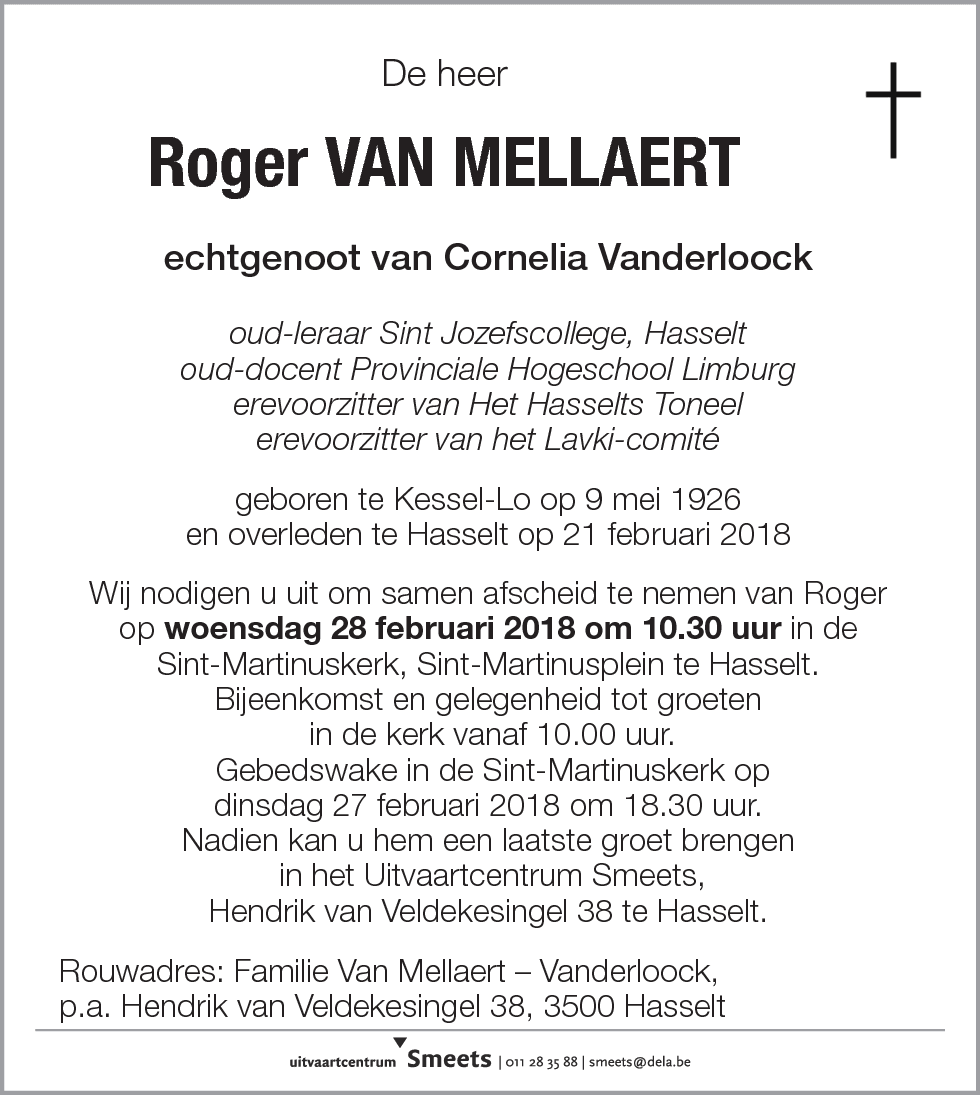 Roger Van Mellaert