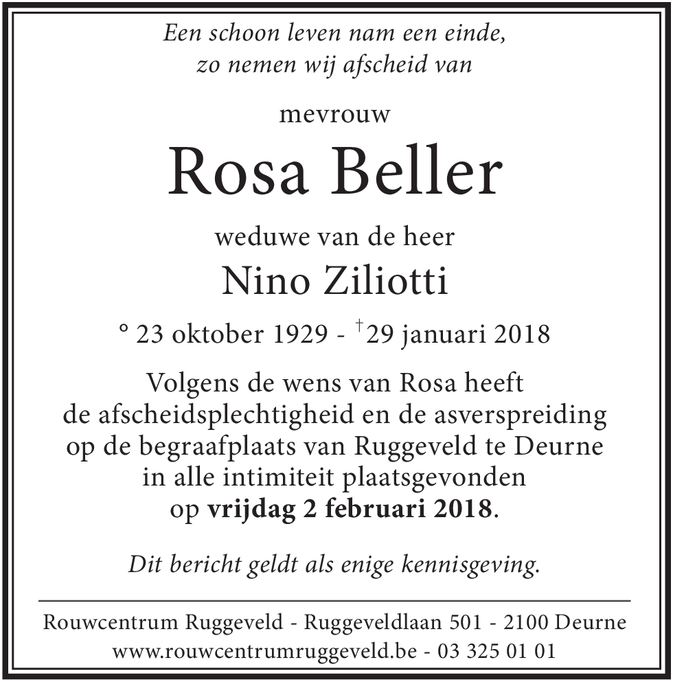 Rosa Beller