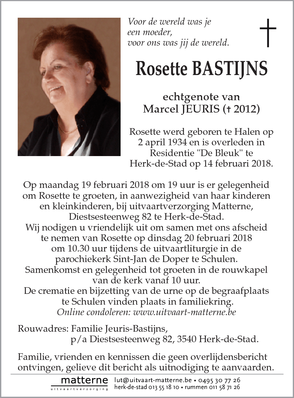 Rosette Bastijns