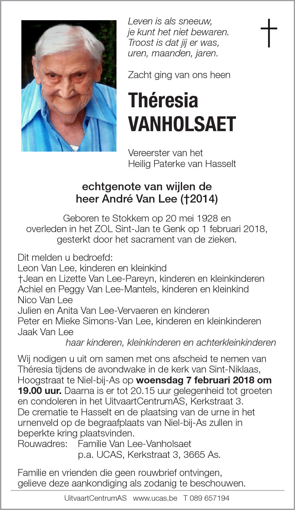 Théresia Vanholsaet