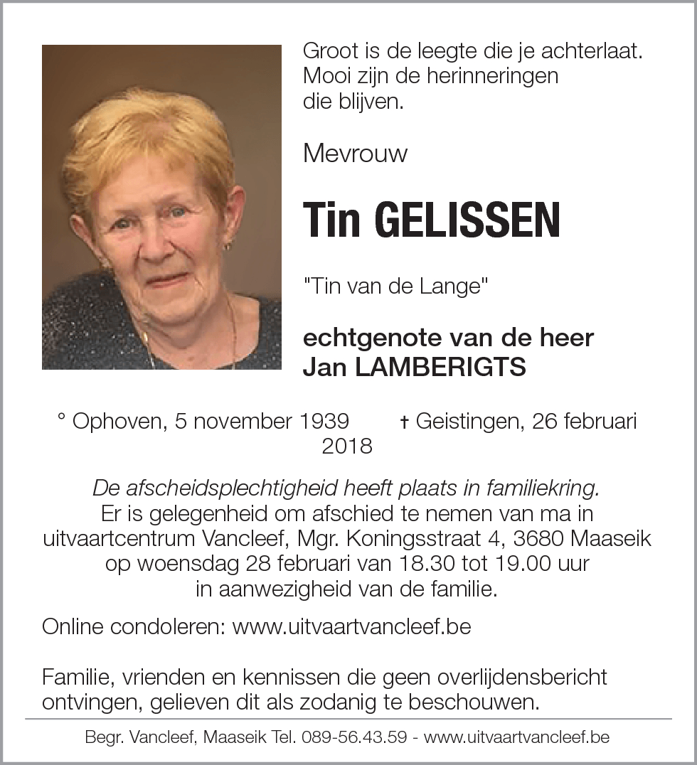 Tin Gelissen