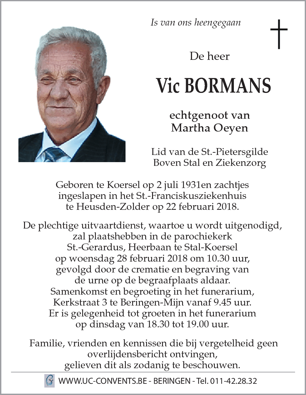 Vic Bormans
