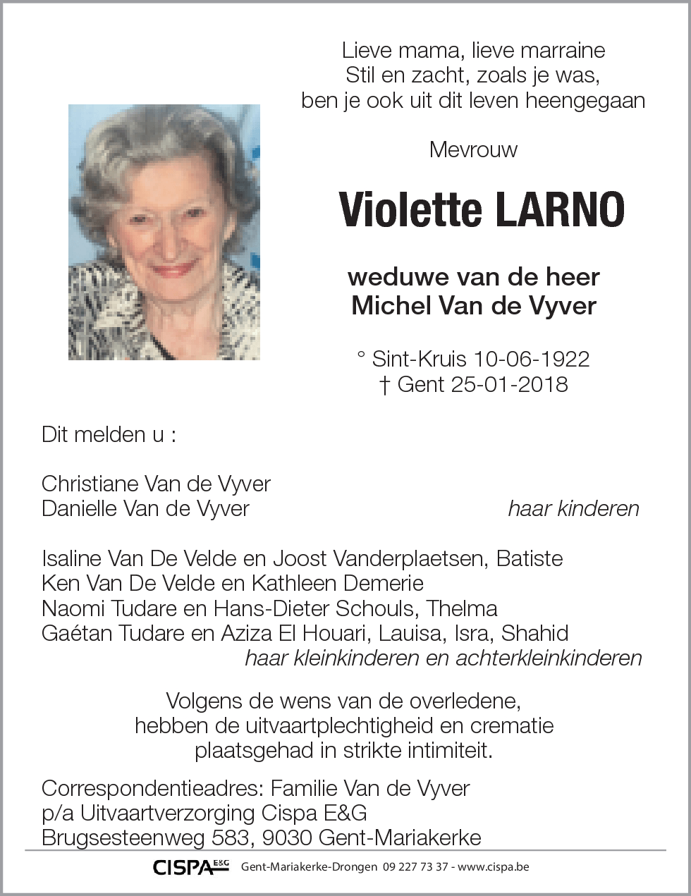 Violette Larno