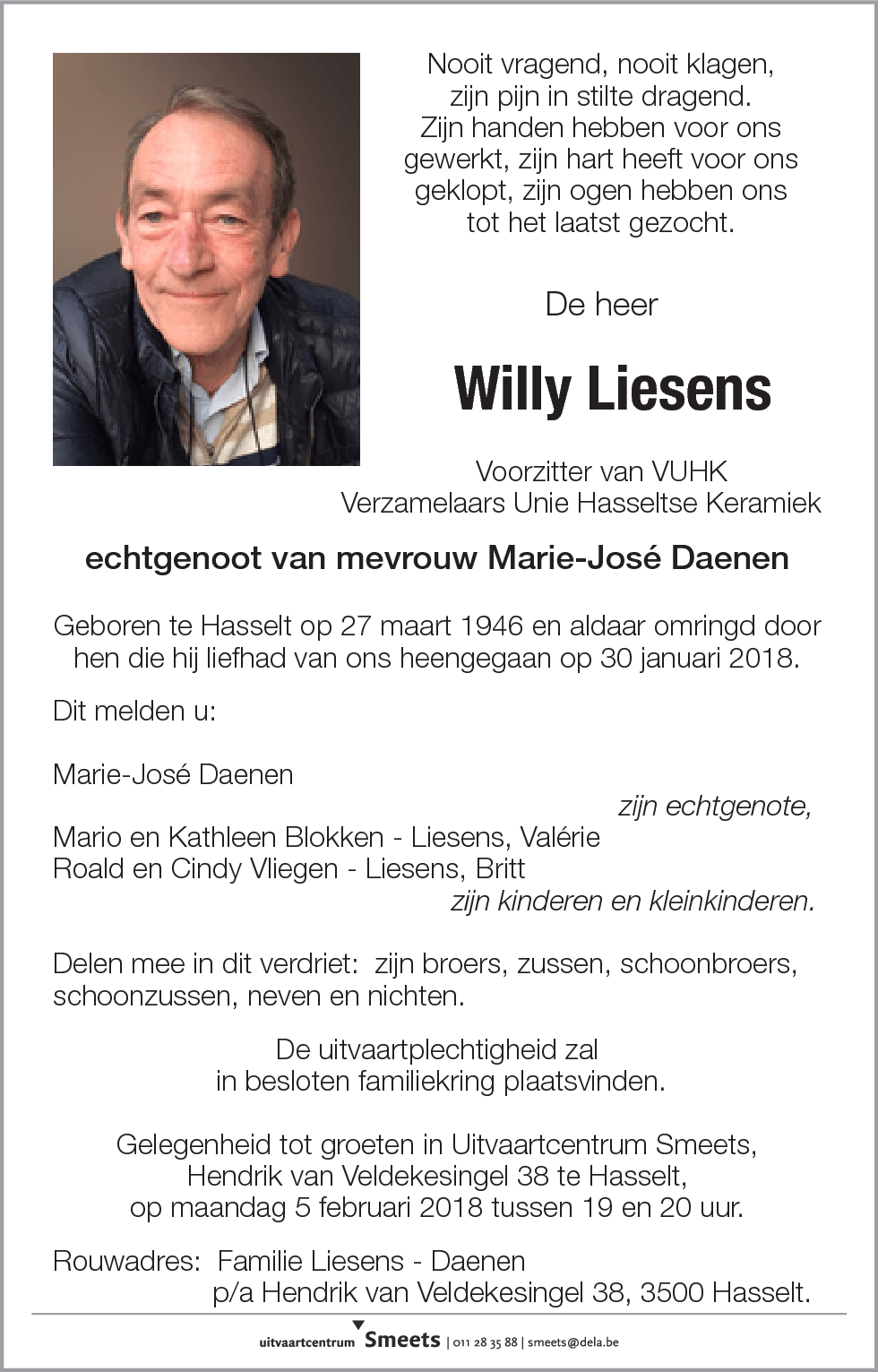 Willy Liesens