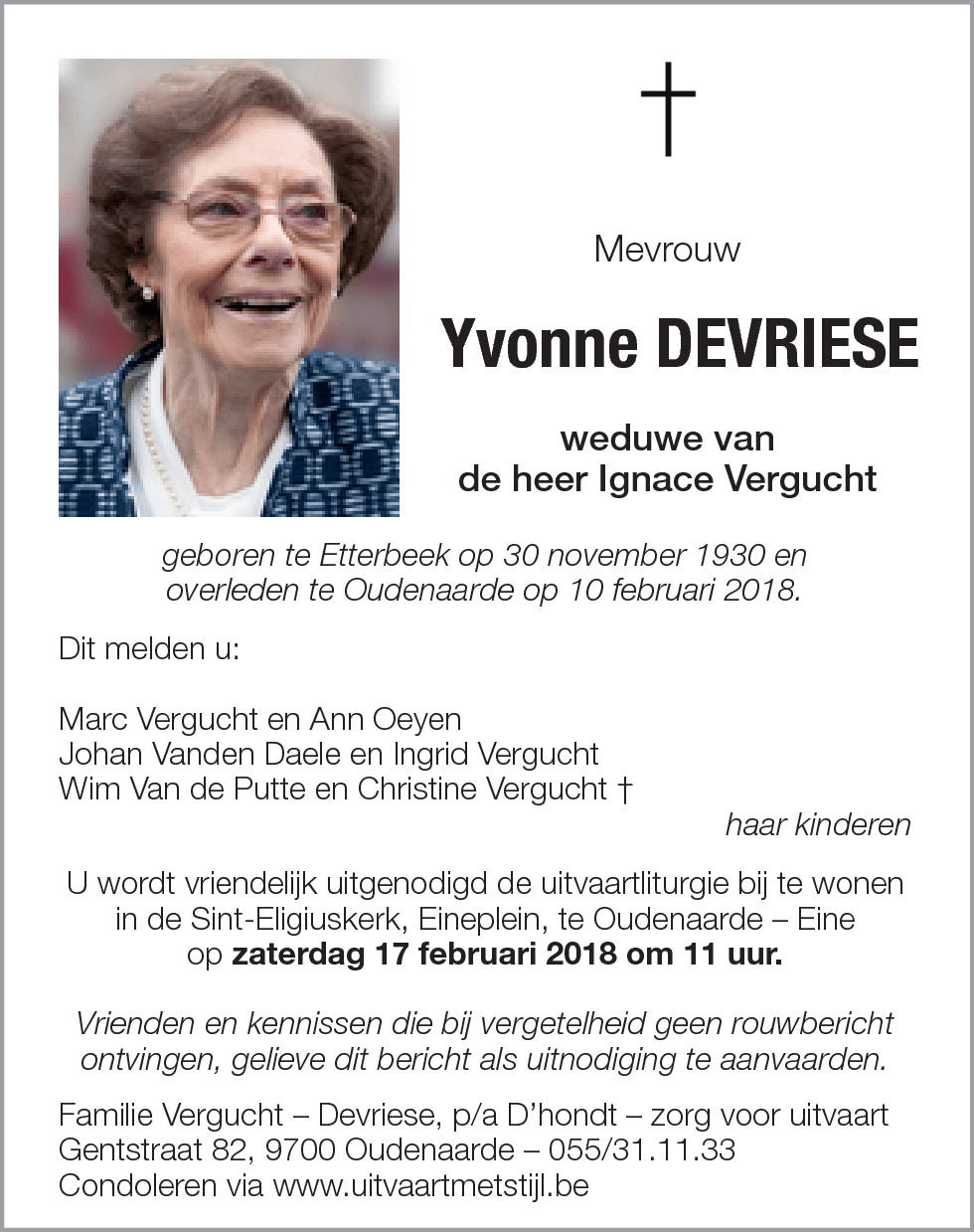 Yvonne Devriese