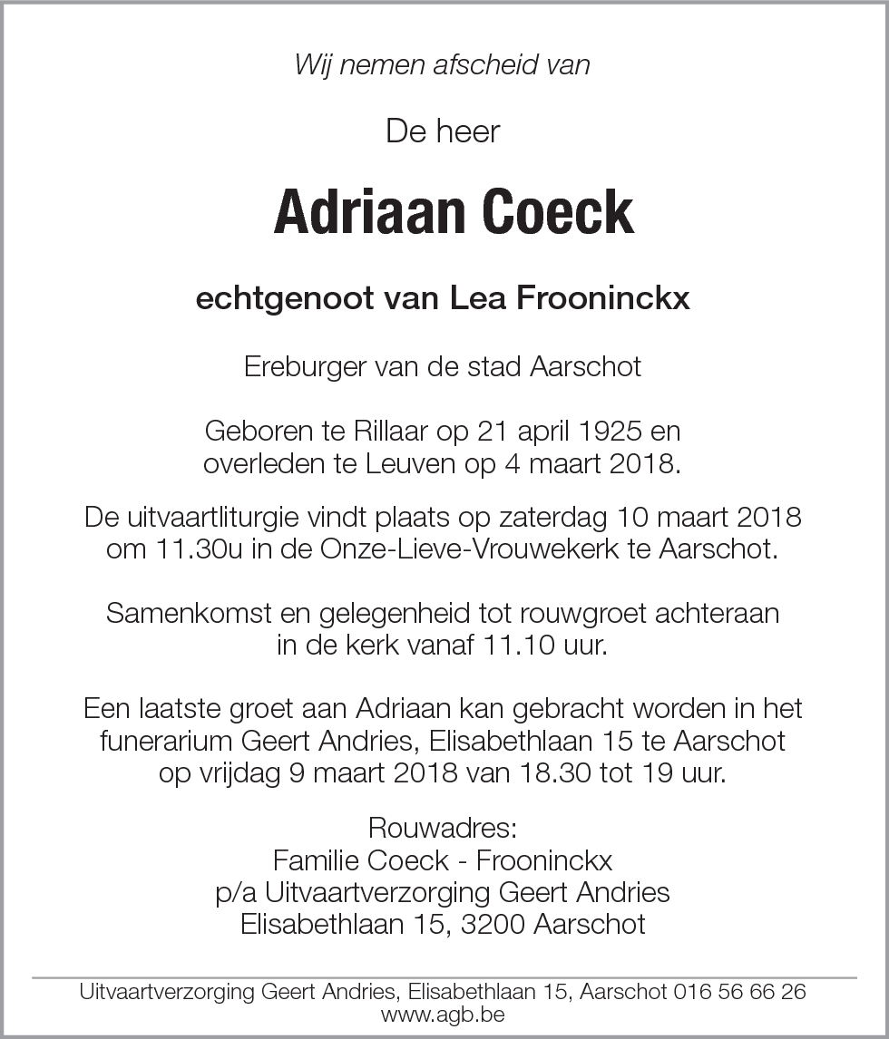 Adriaan Coeck