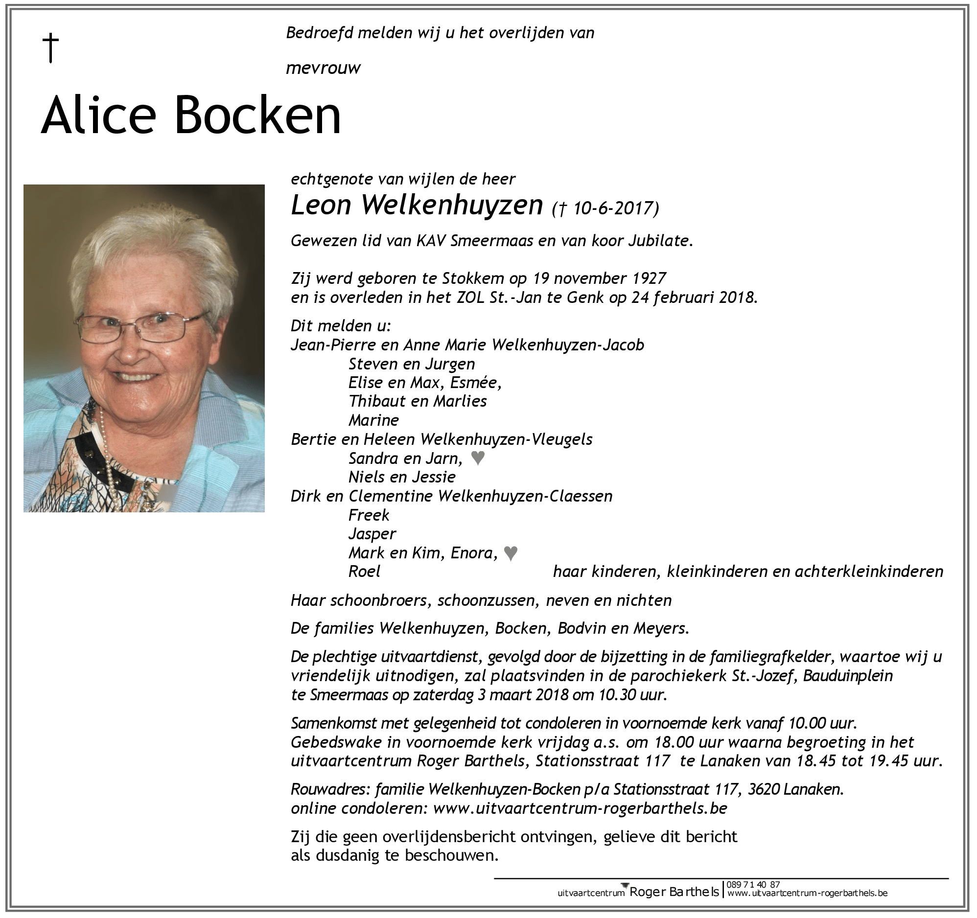 Alice Bocken