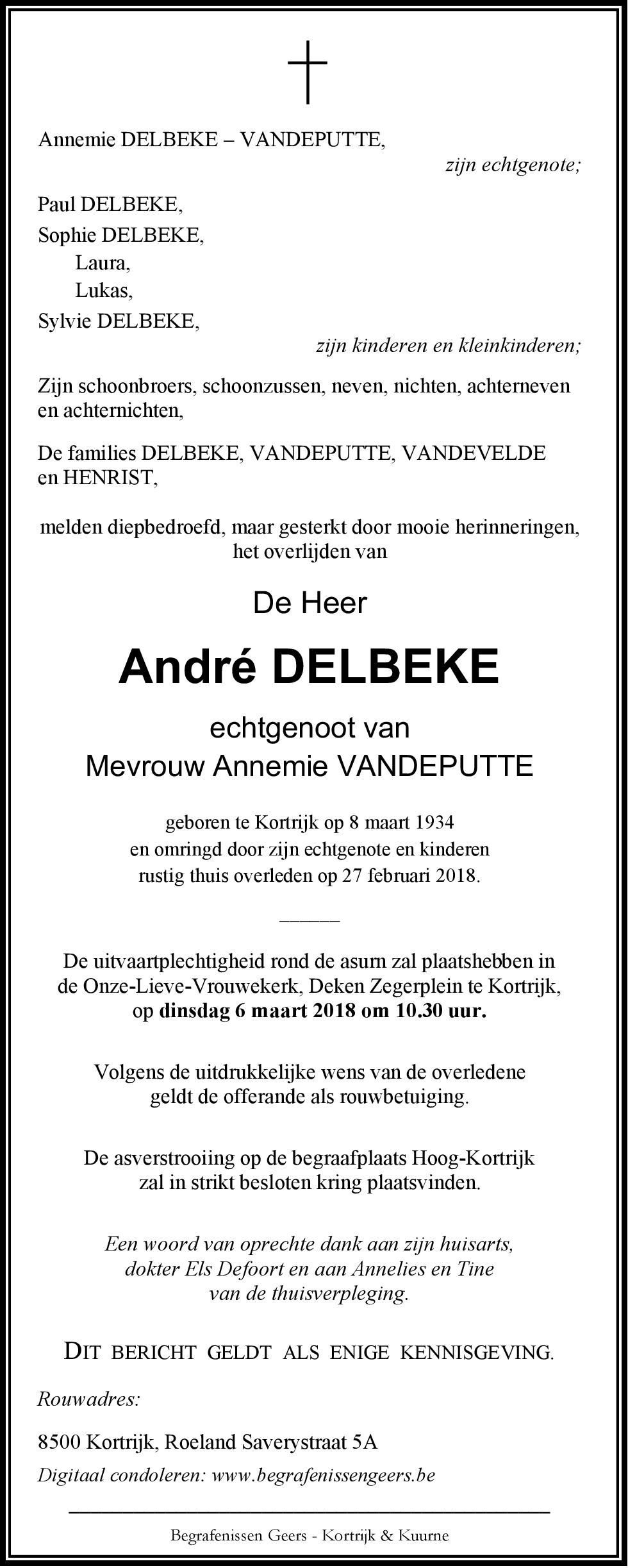 André DELBEKE