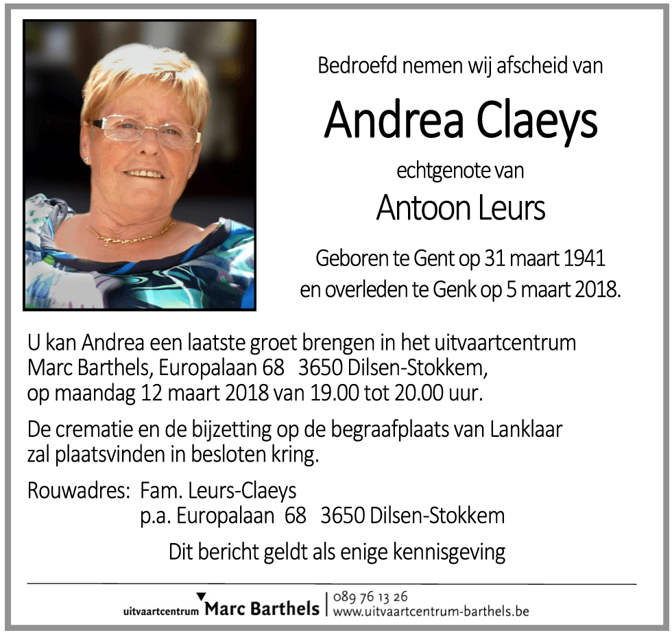 Andrea Claeys