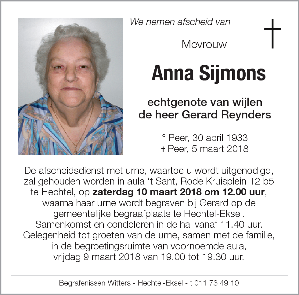 Anna Sijmons