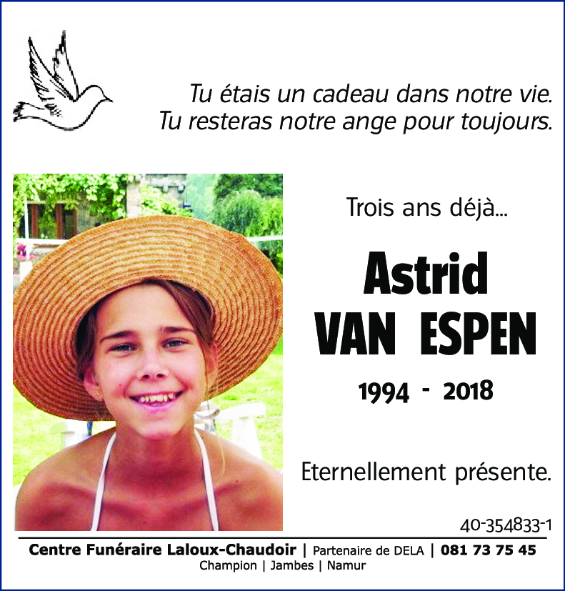 Astrid VAN ESPEN