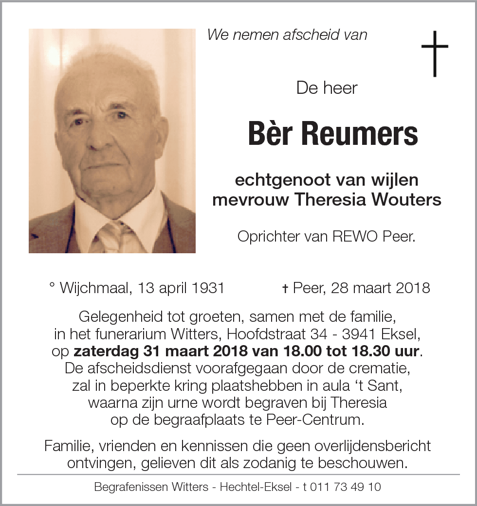 Bèr Reumers