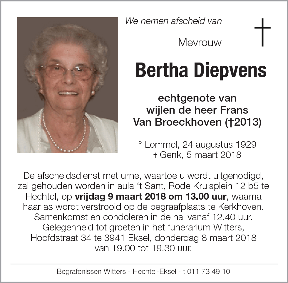 Bertha Diepvens