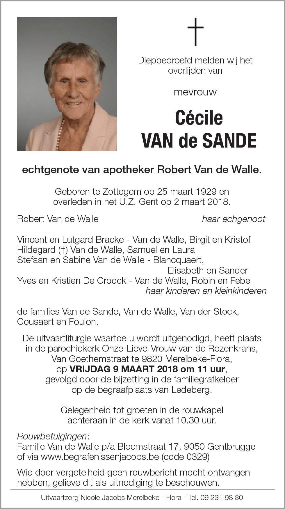 Cécile Van de Sande