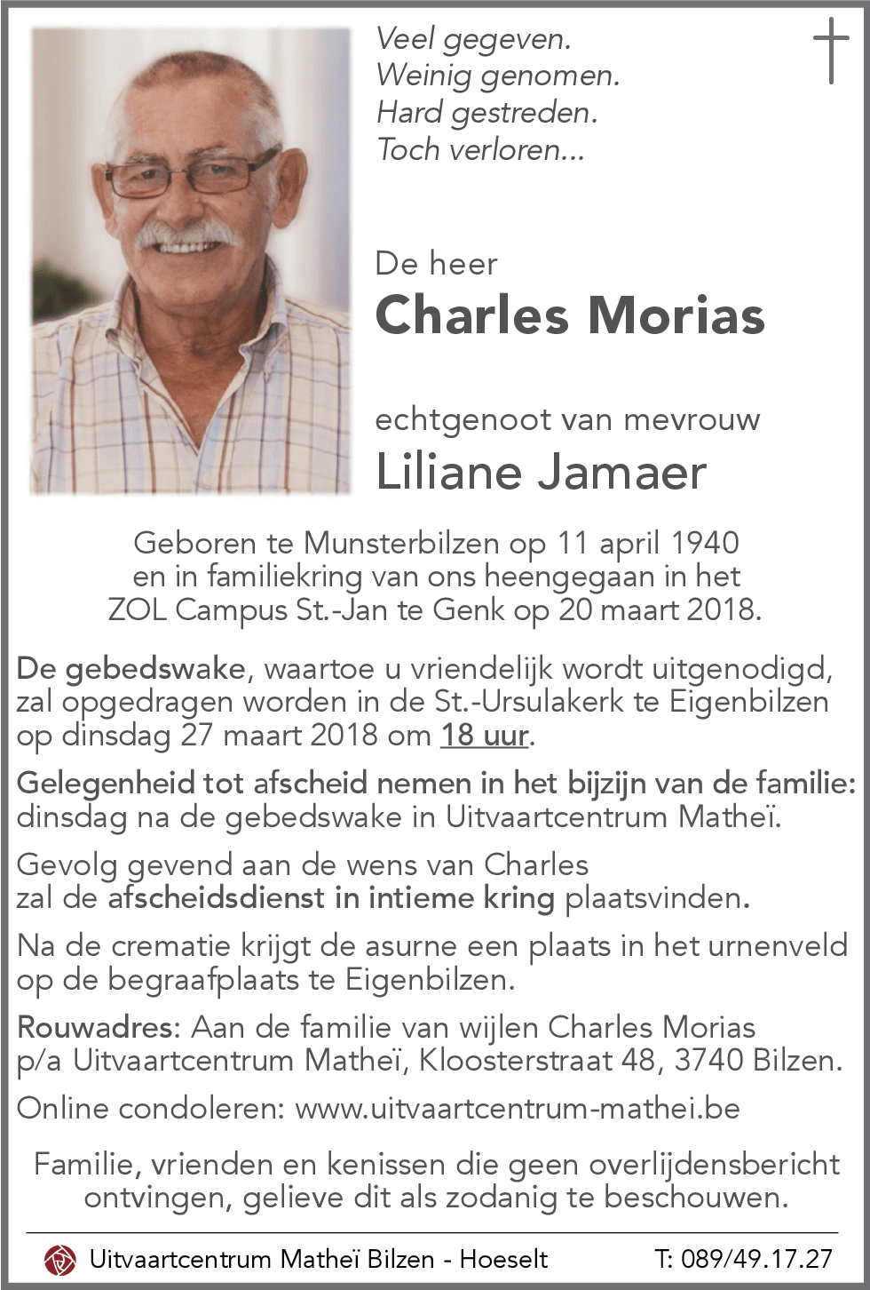 Charles MORIAS