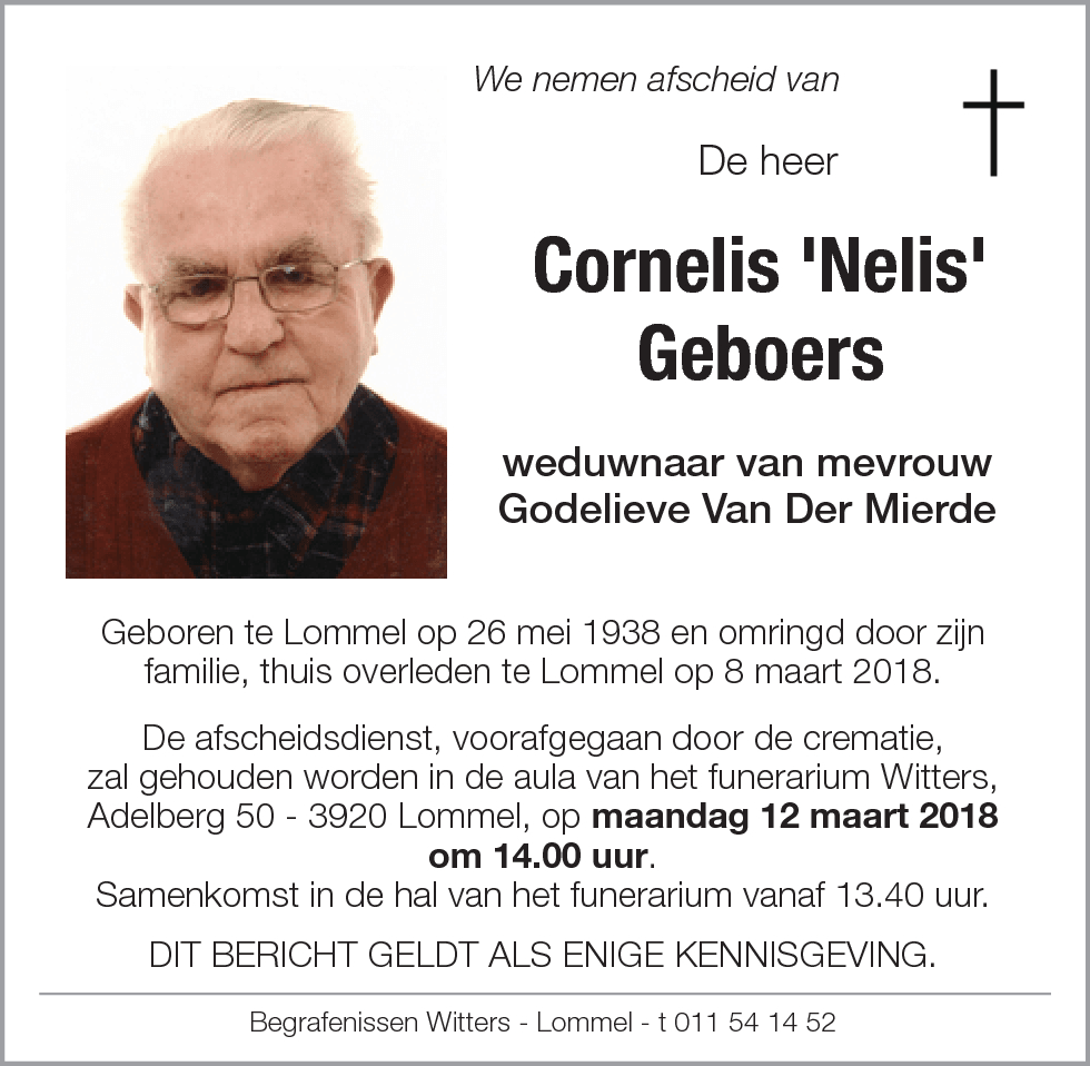 Cornelis Geboers