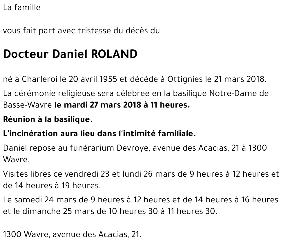 Daniel ROLAND