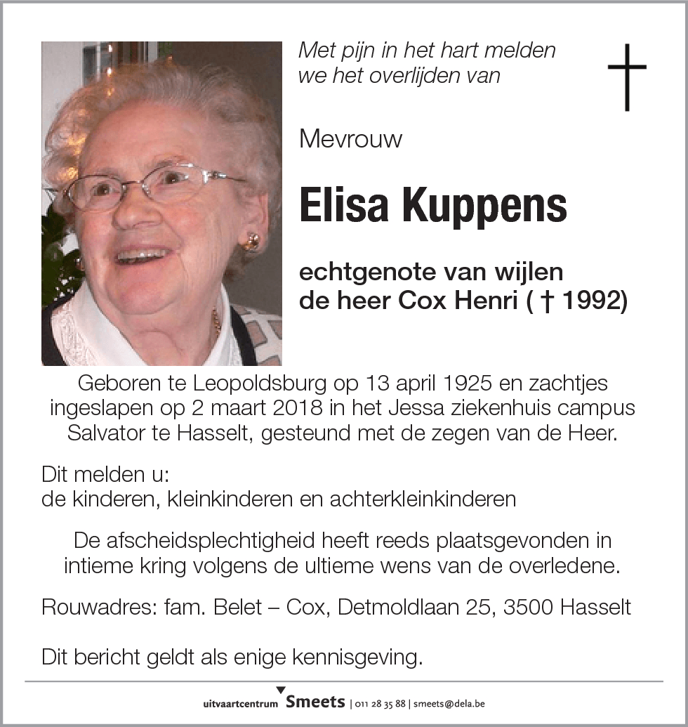 Elisa Kuppens